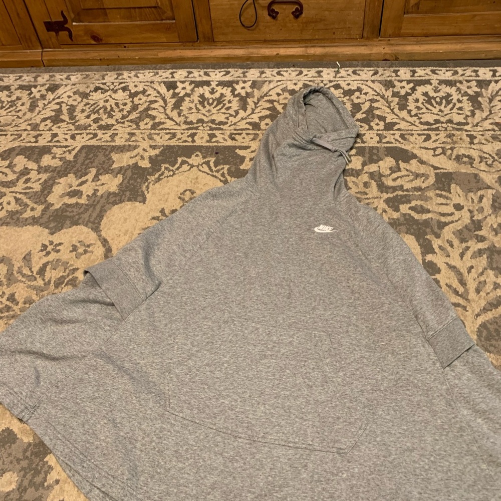 Nike Heather Gray Men's Hoodie